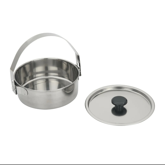 Ozark Trail -5PC Mess Kit (Stainless Steel camping cookware Set) - Picture 3 of 4